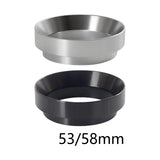 Maxbell Coffee Dosing Rings Dosing Funnel Coffeeware for Espresso Brewing Argent 53mm