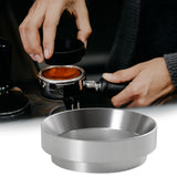 Maxbell Coffee Dosing Rings Dosing Funnel Coffeeware for Espresso Brewing Argent 53mm