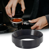 Maxbell Coffee Dosing Rings Dosing Funnel Coffeeware for Espresso Brewing Black 53mm