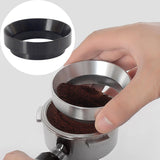 Maxbell Coffee Dosing Rings Dosing Funnel Coffeeware for Espresso Brewing Black 53mm
