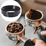 Maxbell Coffee Dosing Rings Dosing Funnel Coffeeware for Espresso Brewing Black 58mm
