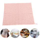 Maxbell Multipurpose Coffee Cloth Fast Drying Washcloths for Kitchen Indoor Shop Pink