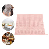 Maxbell Multipurpose Coffee Cloth Fast Drying Washcloths for Kitchen Indoor Shop Pink