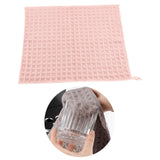 Maxbell Multipurpose Coffee Cloth Fast Drying Washcloths for Kitchen Indoor Shop Pink