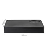 Maxbell Coffee Tamper Mat for Coffee Maker Espresso Machine Accessories Black