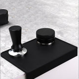 Maxbell Coffee Tamper Mat for Coffee Maker Espresso Machine Accessories Black