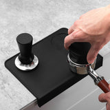 Maxbell Coffee Tamper Mat for Coffee Maker Espresso Machine Accessories Black