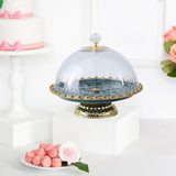 Maxbell European Style Ceramic Cake Stand Fruit Rack Serving Tray for Snack  Green