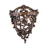 Maxbell Retro Wall Floating Shelf Resin Decorative for Hallway Living Room Home Bronze S