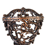 Maxbell Retro Wall Floating Shelf Resin Decorative for Hallway Living Room Home L Bronze