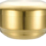 Maxbell Metal Bowl with Lid 304 Stainless Steel Bowl for Salad Appetizer Cereal 13.5cm Aureate