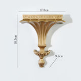 Maxbell Wall Mounted Shelf Ornate Shelves Wall Art Decoration for Entryway Decor Aureate