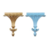 Maxbell Wall Mounted Shelf Ornate Shelves Wall Art Decoration for Entryway Decor Aureate