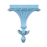 Maxbell Wall Mounted Shelf Ornate Shelves Wall Art Decoration for Entryway Decor Blue
