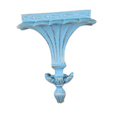 Maxbell Wall Mounted Shelf Ornate Shelves Wall Art Decoration for Entryway Decor Blue