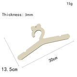 Maxbell 4Pcs Baby Clothes Hanger Wooden Clothes Rack Accessories for Nursery Kids