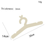 Maxbell 4Pcs Baby Clothes Hanger Wooden Clothes Rack Accessories for Nursery Kids