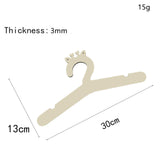 Maxbell 4Pcs Baby Clothes Hanger Wooden Clothes Rack Accessories for Nursery Kids