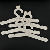 Maxbell 4Pcs Baby Clothes Hanger Wooden Clothes Rack Accessories for Nursery Kids