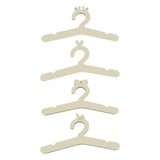 Maxbell 4Pcs Baby Clothes Hanger Wooden Clothes Rack Accessories for Nursery Kids