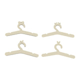 Maxbell 4Pcs Baby Clothes Hanger Wooden Clothes Rack Accessories for Nursery Kids