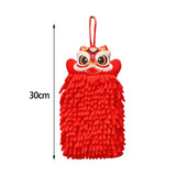 Maxbell Cute Animal Hand Towels Fast Drying Resuable Towel for Kitchen Bathroom Lion