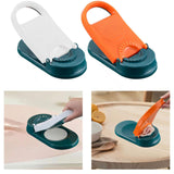 Maxbell Manual Dumpling Wrapper Presser Dumpling Maker 2 in 1 for Baking Pancakes orange