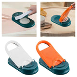 Maxbell Manual Dumpling Wrapper Presser Dumpling Maker 2 in 1 for Baking Pancakes orange