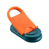 Maxbell Manual Dumpling Wrapper Presser Dumpling Maker 2 in 1 for Baking Pancakes orange