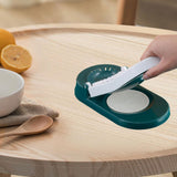 Maxbell Manual Dumpling Wrapper Presser Dumpling Maker 2 in 1 for Baking Pancakes white