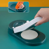Maxbell Manual Dumpling Wrapper Presser Dumpling Maker 2 in 1 for Baking Pancakes white