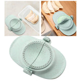 Maxbell Dumpling Press Machine Dumpling Wrapper Maker for Kitchen Baking Small and Blue