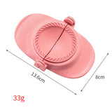 Maxbell Dumpling Press Machine Dumpling Wrapper Maker for Kitchen Baking Small and Pink