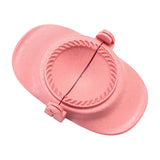 Maxbell Dumpling Press Machine Dumpling Wrapper Maker for Kitchen Baking Small and Pink