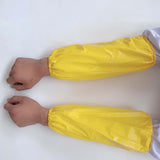 Maxbell Waterproof Sleeves Cleaning Supplies for Aquatic Fishery Industry Kitchen Yellow