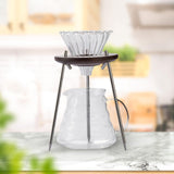 Maxbell Coffee Dripper Stand Coffee Accessories Cafe Tools Metal Rack for Cafe