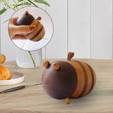 Maxbell Bee Shaped Toothpick Storage Box Cute Impermeable for Shop Bar Decoration