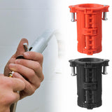 Maxbell Lock Nuts Faucet Basin Nuts No Disassembly Tube for Home Garden Household red