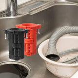 Maxbell Lock Nuts Faucet Basin Nuts No Disassembly Tube for Home Garden Household red