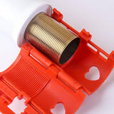 Maxbell Lock Nuts Faucet Basin Nuts No Disassembly Tube for Home Garden Household red