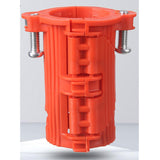 Maxbell Lock Nuts Faucet Basin Nuts No Disassembly Tube for Home Garden Household red