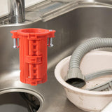 Maxbell Lock Nuts Faucet Basin Nuts No Disassembly Tube for Home Garden Household red