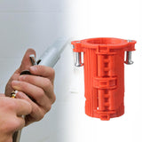 Maxbell Lock Nuts Faucet Basin Nuts No Disassembly Tube for Home Garden Household red