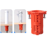 Maxbell Lock Nuts Faucet Basin Nuts No Disassembly Tube for Home Garden Household red