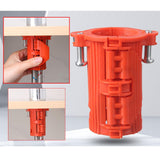 Maxbell Lock Nuts Faucet Basin Nuts No Disassembly Tube for Home Garden Household red