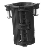 Maxbell Lock Nuts Faucet Basin Nuts No Disassembly Tube for Home Garden Household black