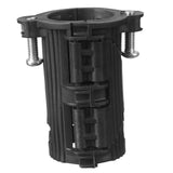 Maxbell Lock Nuts Faucet Basin Nuts No Disassembly Tube for Home Garden Household black