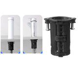 Maxbell Lock Nuts Faucet Basin Nuts No Disassembly Tube for Home Garden Household black