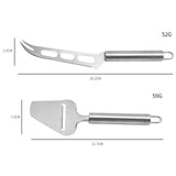 Maxbell Stainless Steel Pie Server Set Omfortable Handle for Cake Pancake Serving