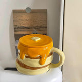 Maxbell Cute Coffee Mug 300ml Morning Cup Cartoon Tea Cup for Home Family